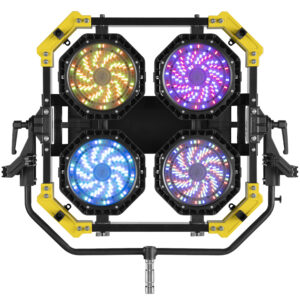 Lightstar LUXED-P4 Full Color LED Spotlight/Spacelight (640W RGBWW) w/ Lumenradio