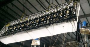 An image of hanging lights.