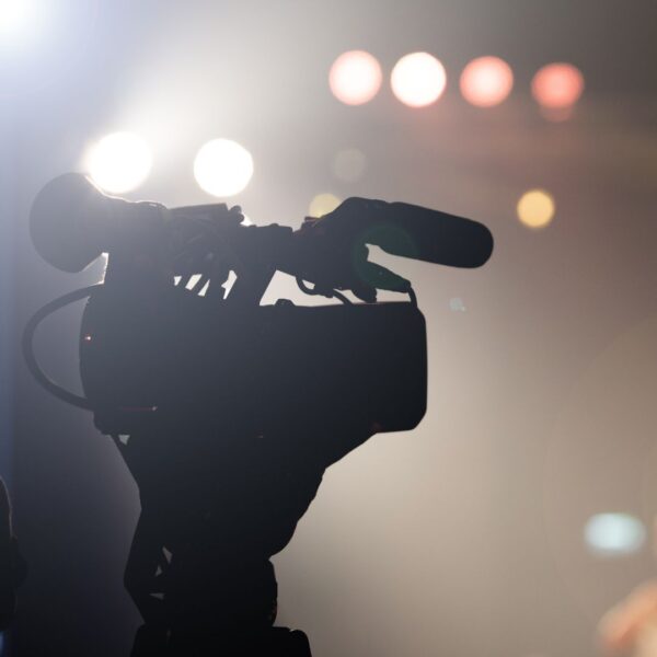 lights in background